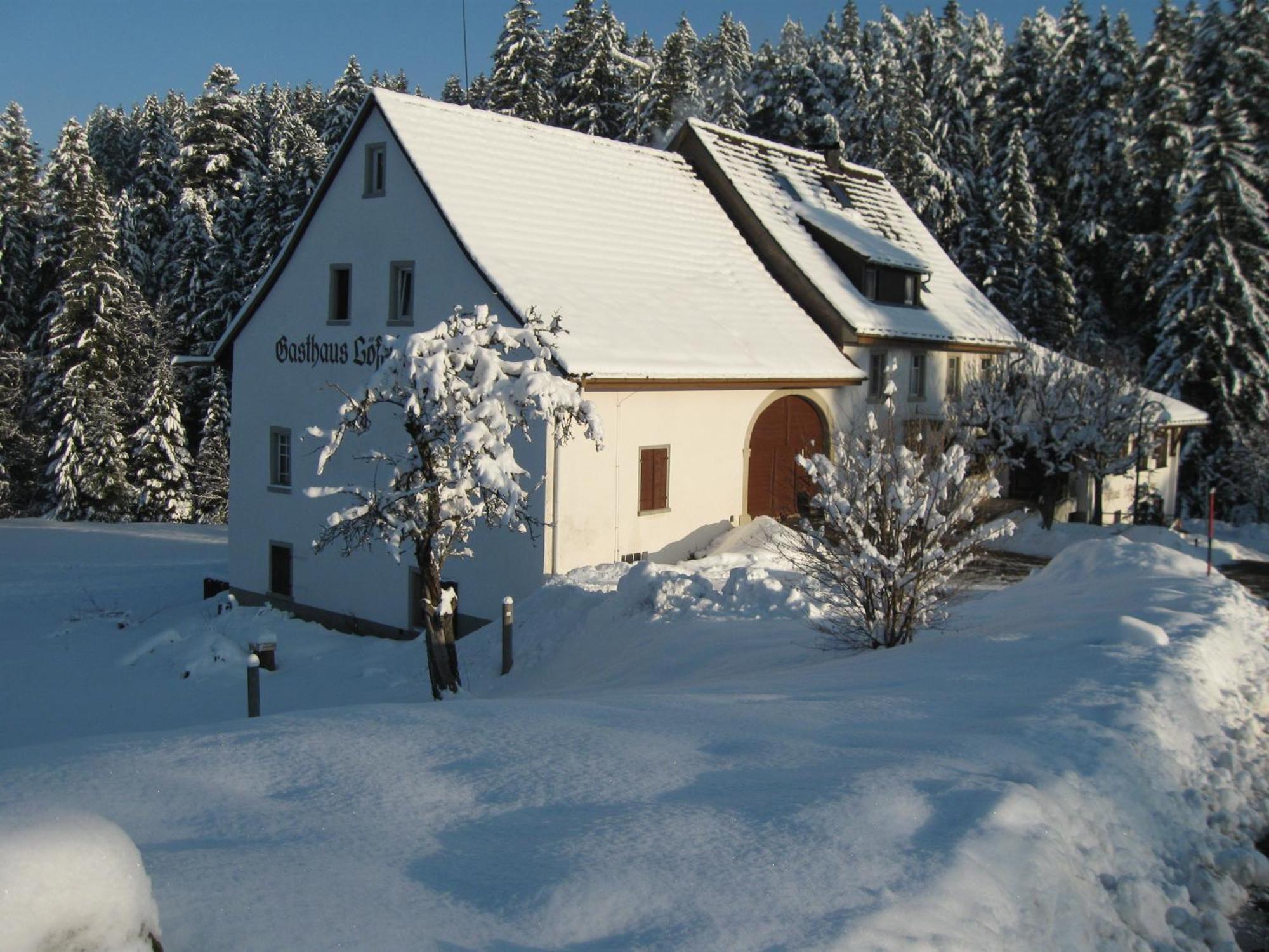 Pension Loeffelschmiede Lenzkirch Bagian luar foto